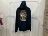 THE MAD HUEYS Tropical Caught Fk All Fishing Hooded Pullover - Navy - H225M08008 - Size 2XL - 3