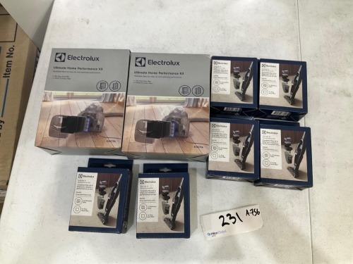 Bundle of Assorted Electrolux Vacuum Accessories - Total RRP $319