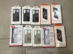 Bundle of Assorted Samsung Galaxy S25 Ultra Accessories Total RRP $580