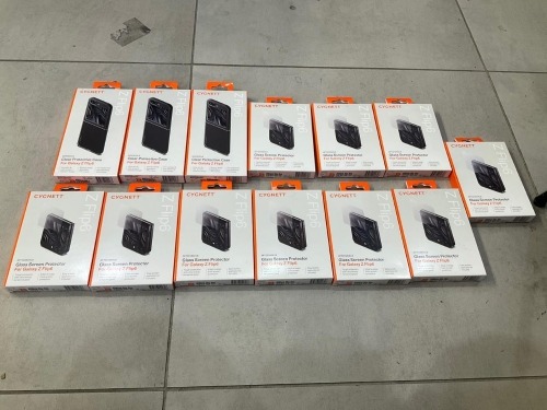 Bundle of Assorted Samsung Galaxy Z Flip 6 Accessories - Total RRP $389
