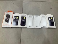 Bundle of Assorted Samsung Galaxy S24+ Accessories - Total RRP $390