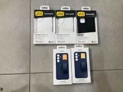 Bundle of Assorted Samsung Galaxy S24 FE Accessories - Total RRP $325
