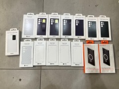 Bundle of Assorted Samsung Galaxy S24 Ultra Accessories - Total RRP $550