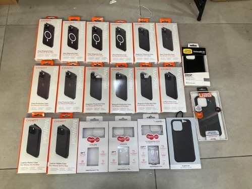 Bundle of Assorted iPhone 15 Pro Max Accessories - Total RRP $689