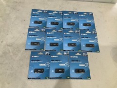 Bundle of 11x EMTEC D400 64GB USB TYPE C FLASH DRIVE