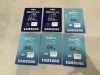 Bundle of 6 x Assorted Samsung SD Cards