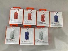 Bundle of 7 x Assorted Cygnett 5K Power Banks