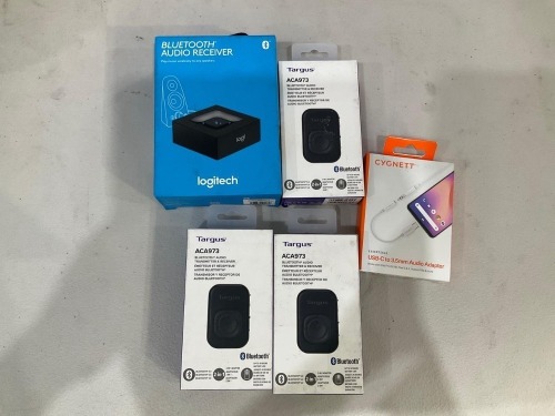 Bundle of Assorted Bluetooth Audio Receivers