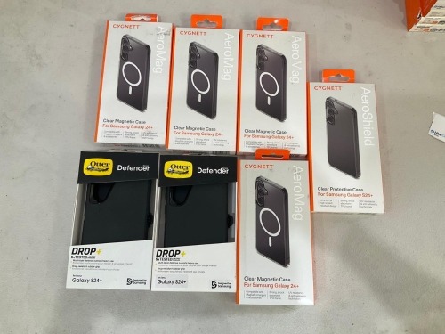 Bundle of Assorted Samsung Galaxy S24+ Protective Cases