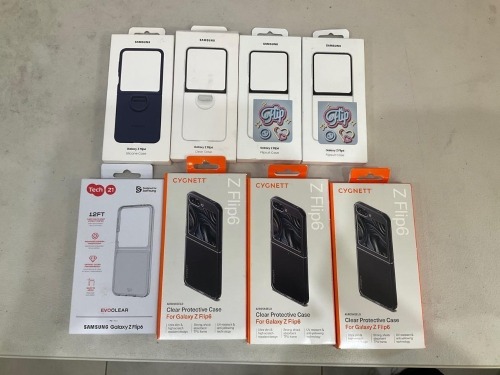 Bundle of Assorted Samsung Galaxy Z Flip6 Protective Cases