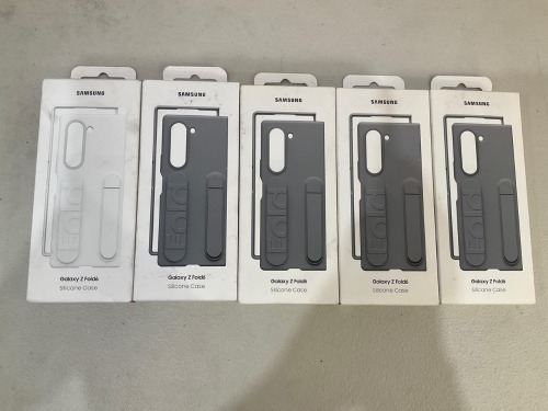 Bundle of Assorted Samsung Galaxy Z Fold6 Silicon Cases