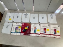 Bundle of Assorted Zagg Invisible Shield Screen Protectors