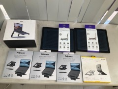 Bundle of Assorted Laptop Stands and Risers