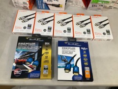 Bundle of Assorted HDMI Cables