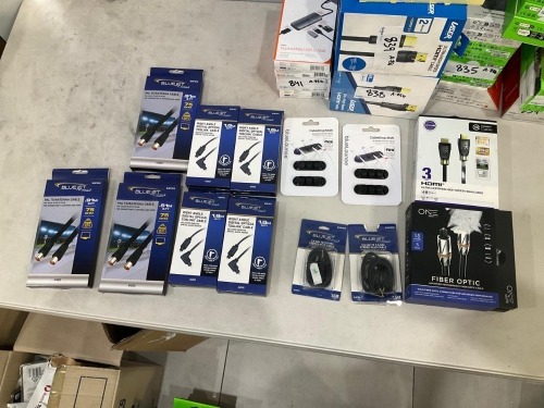 Bundle of Assorted Cables