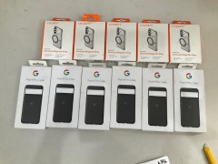 Bundle of Google Pixel 8 Pro Cases and Universal Magnetic Rings