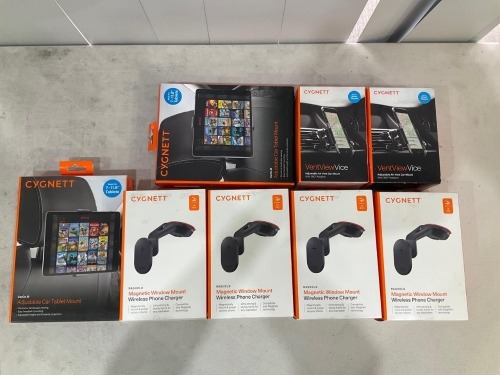 Bundle of Assorted Cygnett Tablet and Phone Mounts