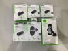 Bundle of Assorted Belkin Car Chargers and Phone Mounts