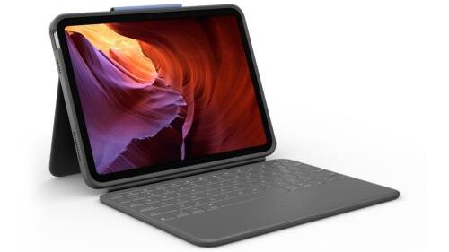 Logitech Rugged Folio for iPad 10th Generation - Oxford Grey