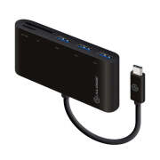 4 x Alogic USB-C to Multi Card Reader & 3 Port USB Hub