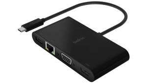 2 x Belkin USB-C Multimedia + Charge Adapter