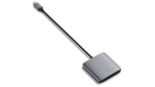 2 x Satechi Aluminium 4 Port USB-C Hub - Space Grey