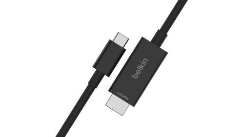 4 x Belkin Connect 2m USB-C to HDMI 2.1 Cable - Black