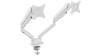 ONE Premium Gas Lift Dual Monitor Arm