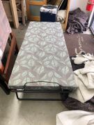 Single Folding Bed, with foam mattress - 2