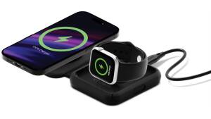 Cygnett Voyager MagTravel 2-in-1 Wireless Charger - Black