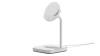 Cygnett ChargeBase Qi2.0 2-in-1 Magnetic Wireless Charger - White