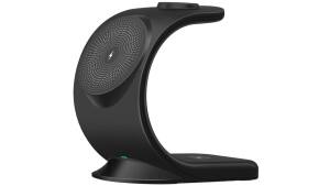 3 x Laser ChargeCore 3-in-1 Wireless Charging Station - Black