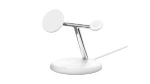 Belkin BoostCharge Pro 3-in-1 Magnetic Charging Stand - White