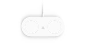Belkin BoostCharge Dual 15W Wireless Charging Pad - White