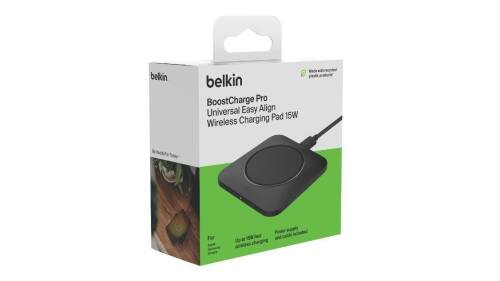 4 x Belkin BoostCharge Pro 15W Wireless Charging Pad - Black