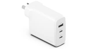 3 x Cygnett PowerMaxx 87W Multi Port Wall Charger - White