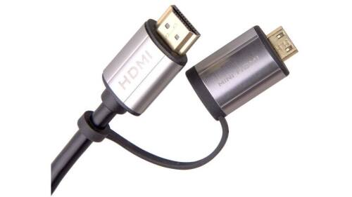 5 x Laser 1.8m 4K HDMI Cable with Mini HDMI Adapter