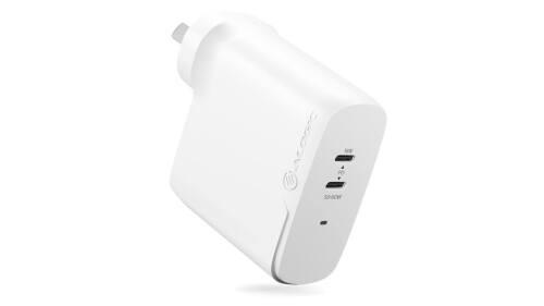 2 x Alogic 2X68 Rapid Power 68W Dual Port GaN Wall Charger