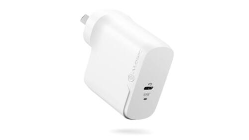 2 x Alogic 1X65 Rapid Power 65W Single Port GaN Wall Charger