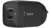 2 x Belkin BoostCharge 65W Dual USB-C GaN Wall Charger with PPS - Black