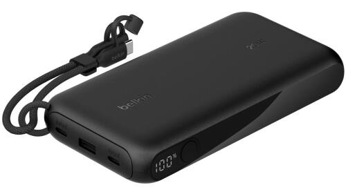2 x Belkin BoostCharge 20K Power Bank with Display - Black