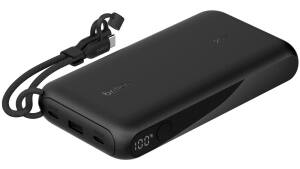 2 x Belkin BoostCharge 20K Power Bank with Display - Black