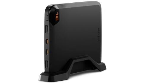Cygnett VERTPWR 25000mAh Laptop Power Bank + Stand - Black