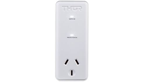 10 x Thor Alpha 1 Single Outlet Forward Facing Power Filter & Surge Protector