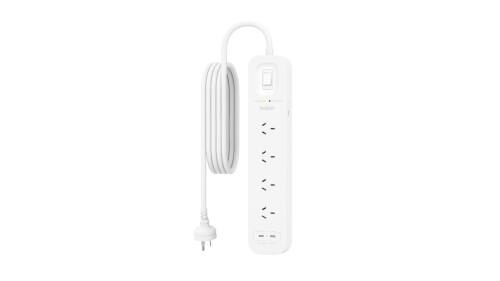 3 x Belkin Surge Protector 4 Way Outlet with Dual USB-C 30W
