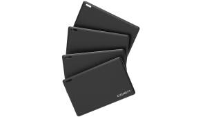 Cygnett Voyager Black Bluetooth TravelTag with Wireless Recharging - 4 Pack