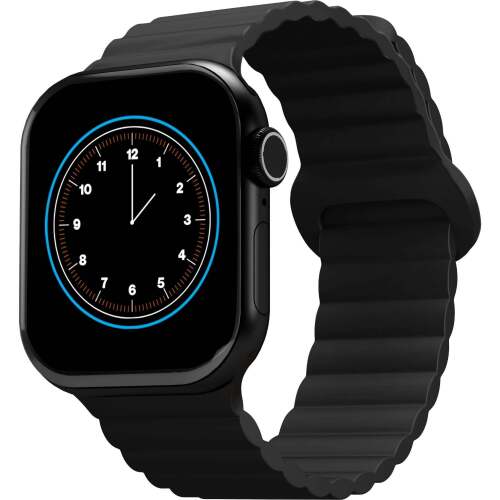 3 x Cygnett Magnetic Band for Apple Watch 3/4/5/6/7/8/9/10/SE [38/40/41/42mm] (Black) - JB Hi-Fi