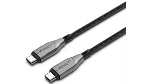10 x Cygnett Armoured 2m USB-C to USB-C Cable - Black