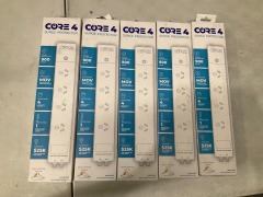 Bundle of 5 x Thor C4F Surge Protector Outlet with AV Coax Protection Ports - Total RRP $250