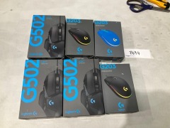 Bundle of Logitech Computer Mouse - Total RRP $490